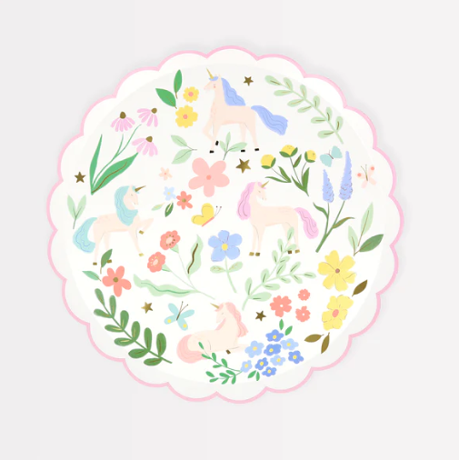 Meadow Unicorn Side Plates