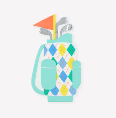 Golf Bag Shaped Napkins