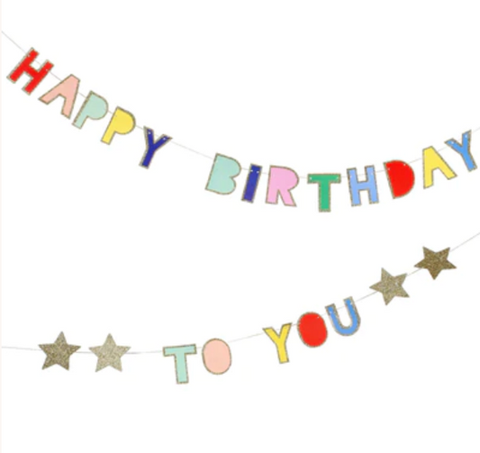 Happy Birthday To You Mini Garland