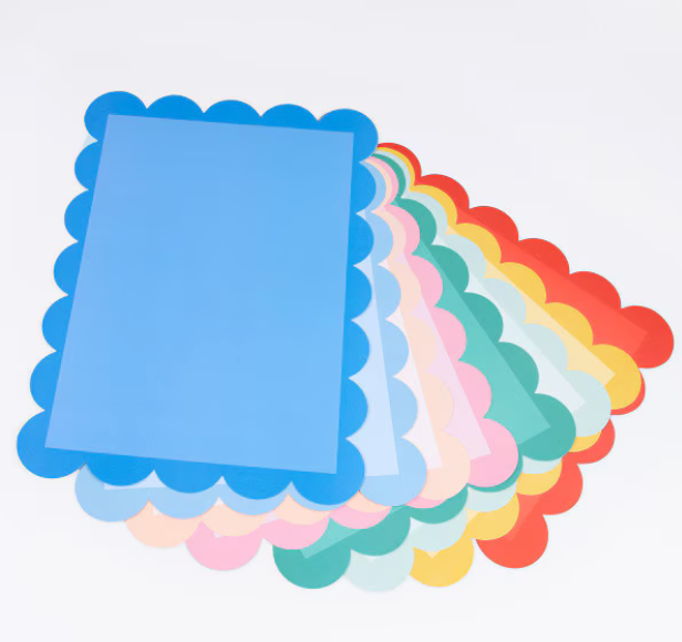 Mixed Color Placemats