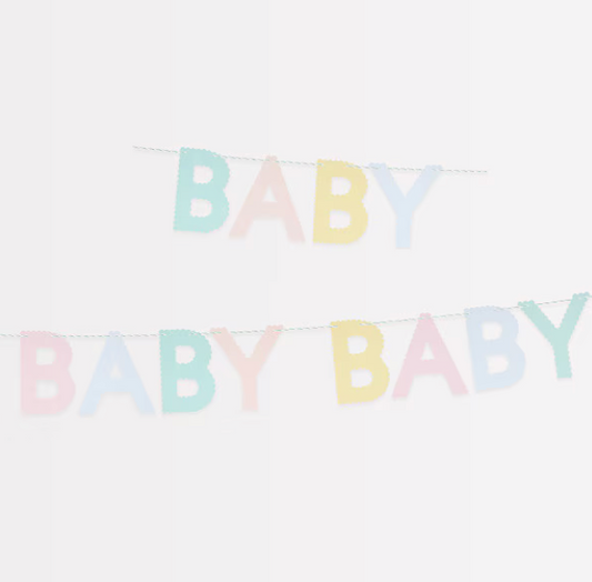 Scallop Edge Baby Garland