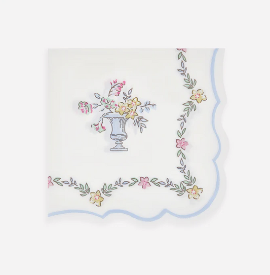 Chintz Border Napkins - Large