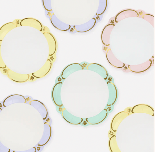 Rococo Pastel Side Plates