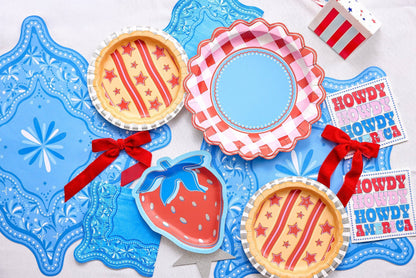 Picnic Perfect Gingham Dinner Plates (10 ct)