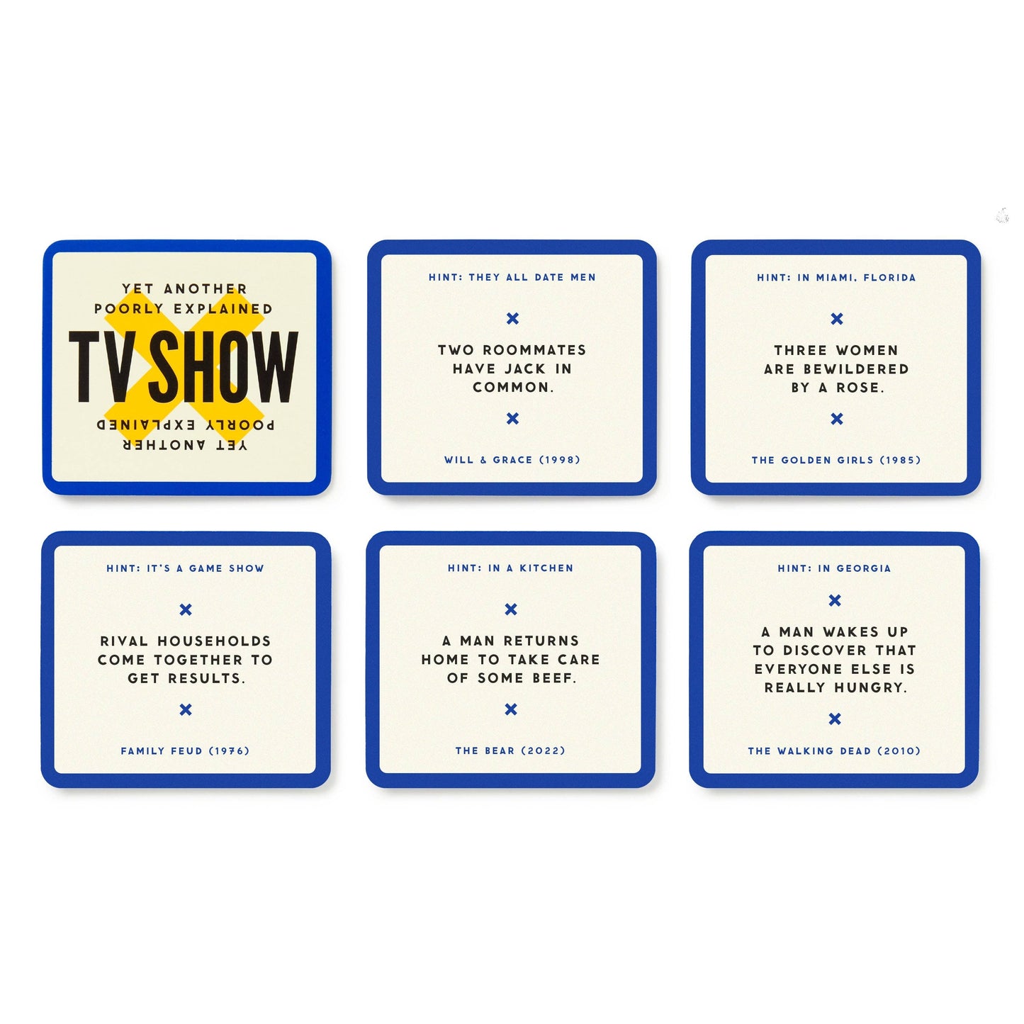 Brass Monkey Poorly Explained TV Shows Game