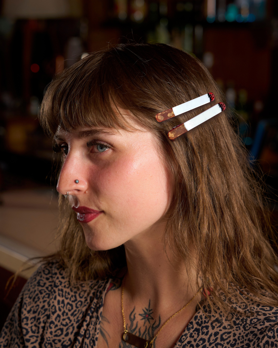 Cigarette Acetate Hair Clips