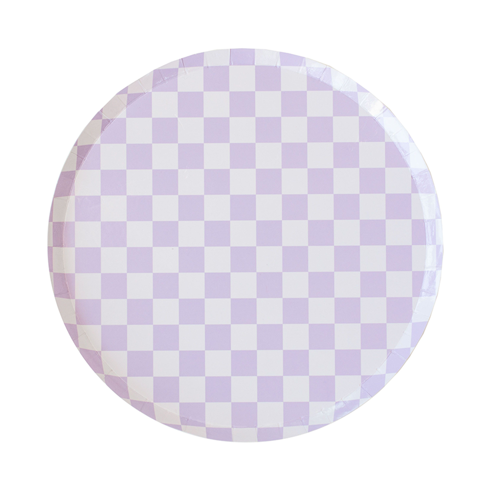 Check It! Dinner Plates - 8 Pk. - 11 Color Options: Dazzling Diamond
