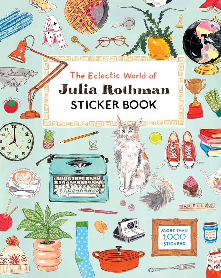 The Eclectic World of Julia Rothman Sticker Book: Hardcover