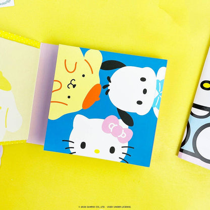 Hello Kitty and Friends Friends Forever Tri-fold Memo Pad