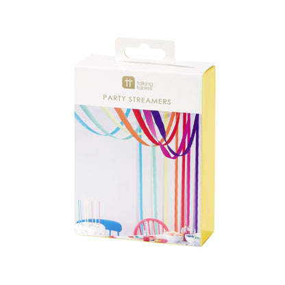 Rainbow Party Streamers (7pc)