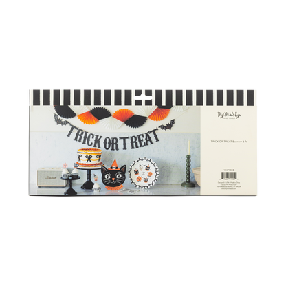 Trick or Treat Vintage Banner