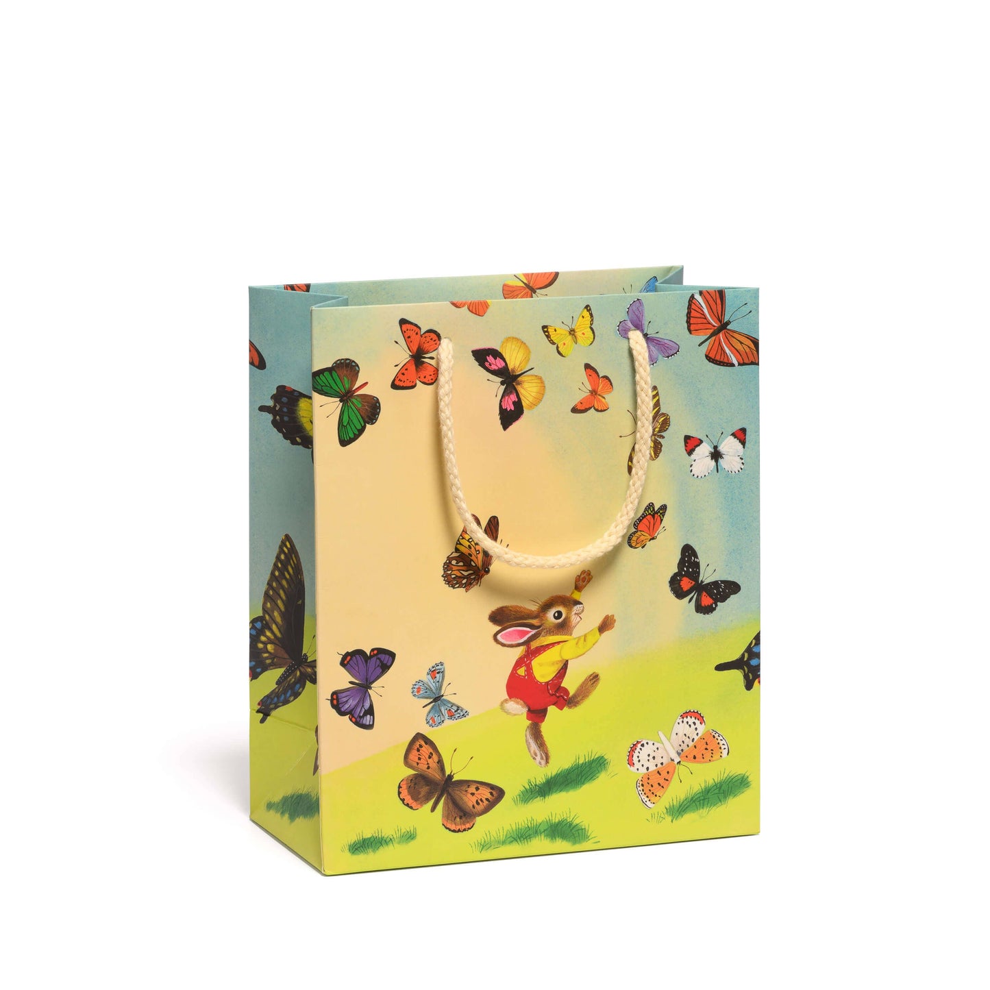 Richard Scarry Bunny and Butterflies medium gift bag: Medium