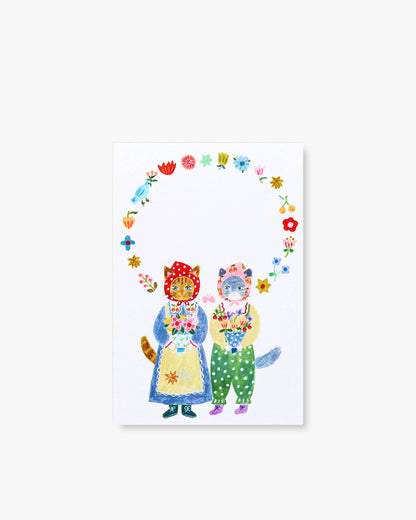 Postcard Set - Little Fluffy Friends
