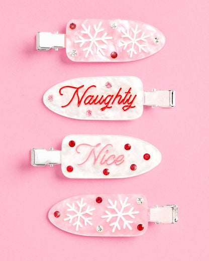 Christmas Hair Clips | holiday gifts, stocking stuffers