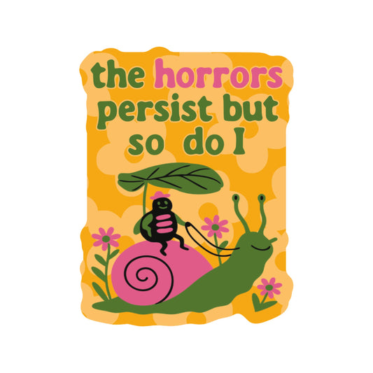 Sarcastic Bug Motivational Funny Horror High Quality Vinyl