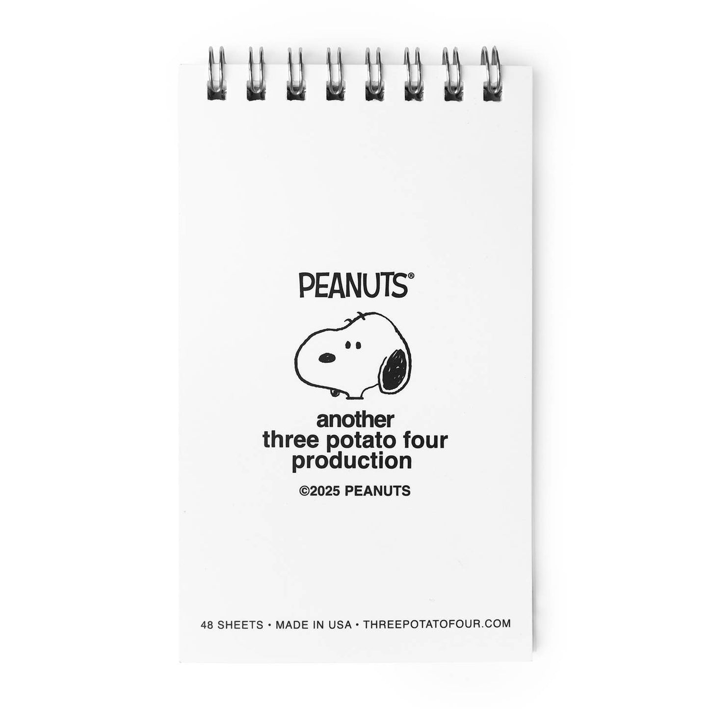 3P4 x Peanuts® - Snoopy Flower Bouquet Mini Notebook
