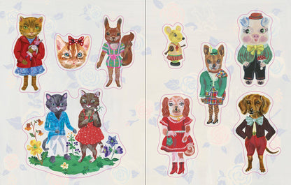 Nathalie Lete Sticker Book: Hardcover