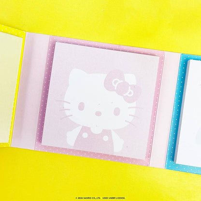 Hello Kitty and Friends Friends Forever Tri-fold Memo Pad