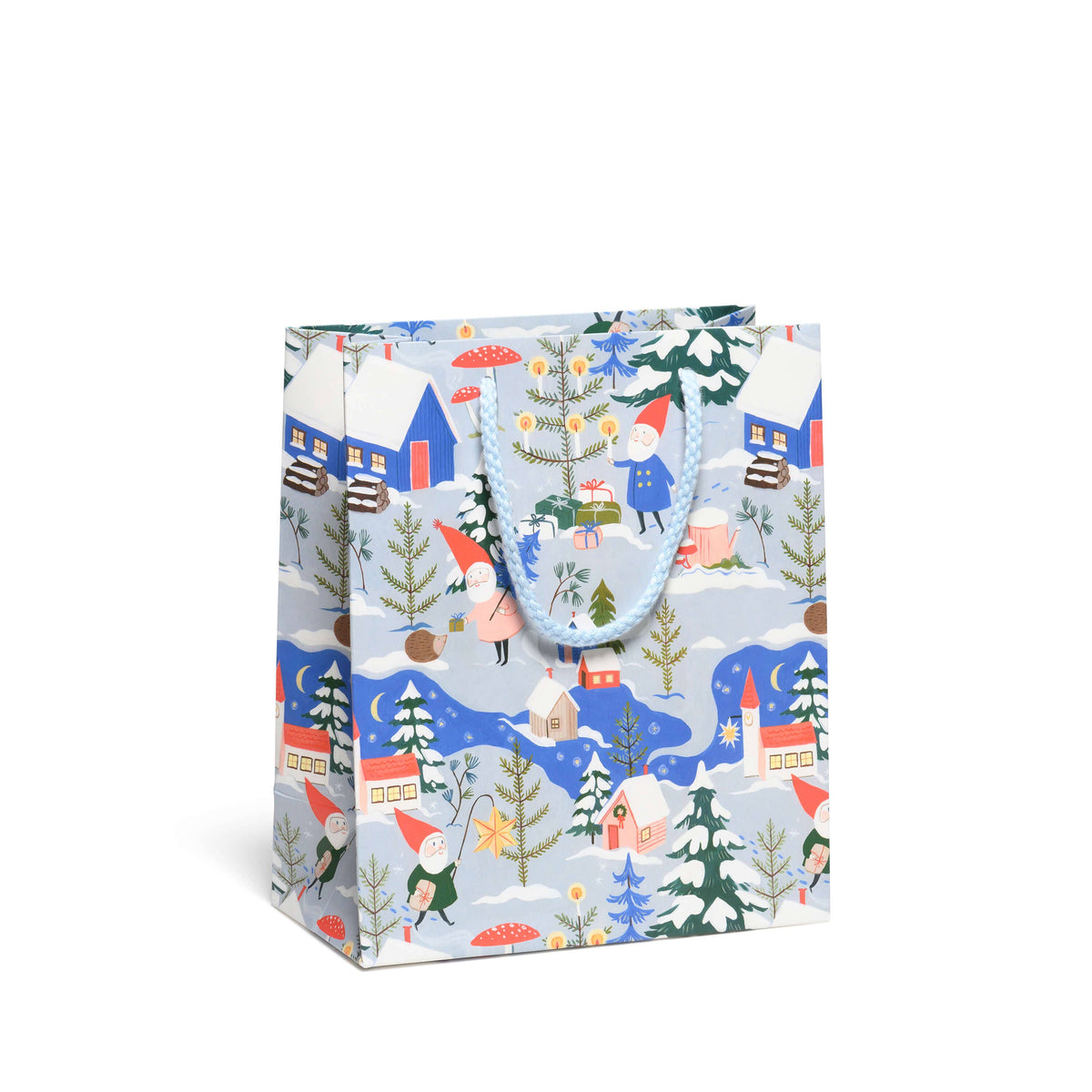 Holiday Gnomes gift bags: Medium