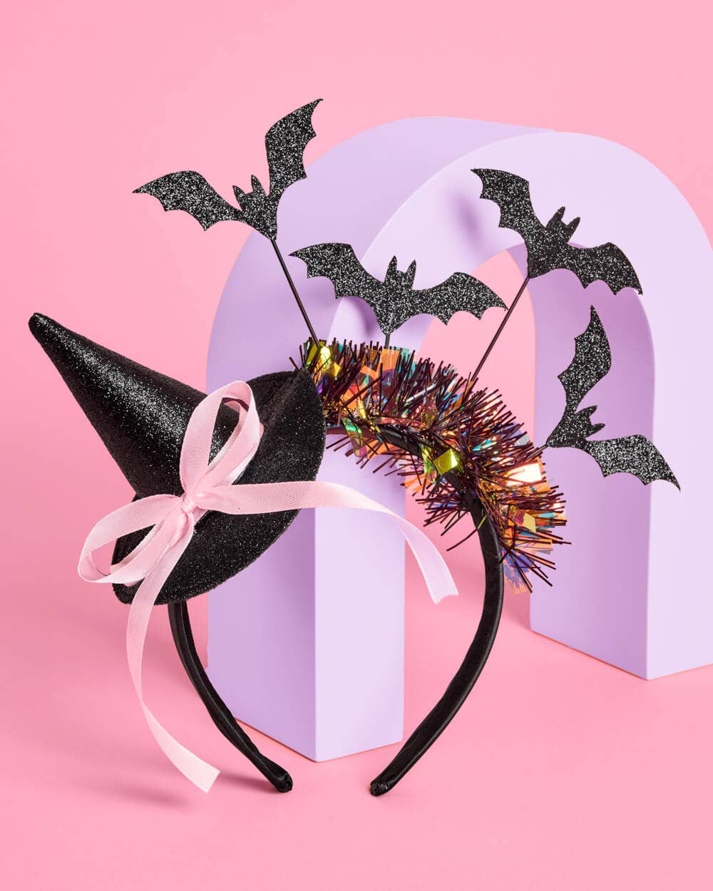 Witch Hat Headband | halloween, glitter, bats, costume
