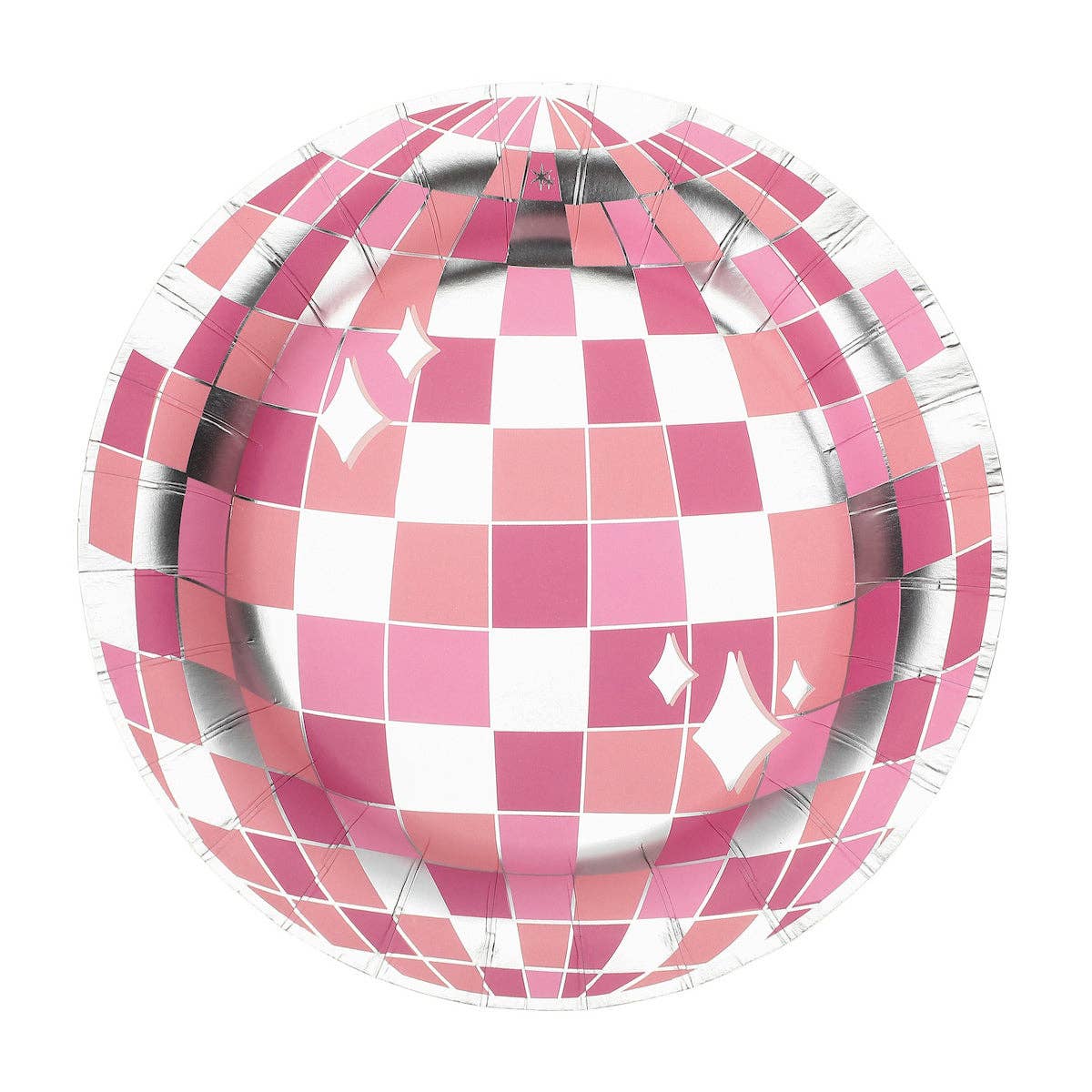 Keep on Dancing Disco Ball Plates