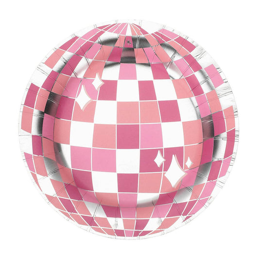 Keep on Dancing Disco Ball Plates