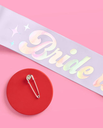 Bride Disco Sash, Bachelorette Party Accessory, Bridal Gift