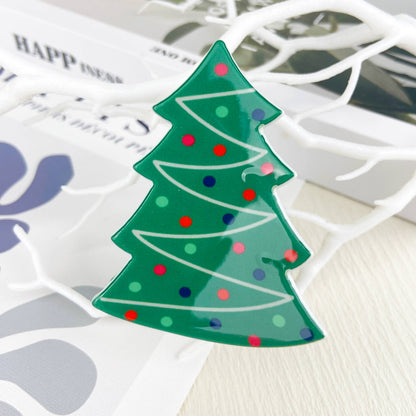 Snowman Hair Clip