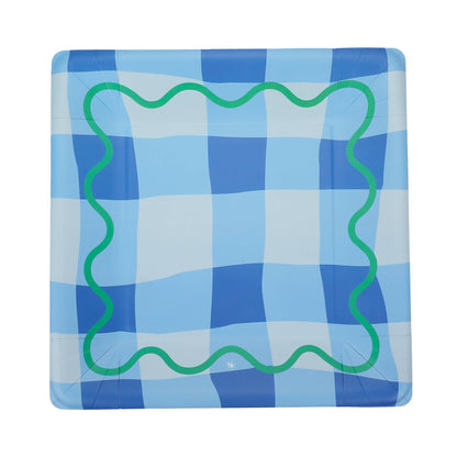 Colowave Gingham Dinner Plate (10 ct)