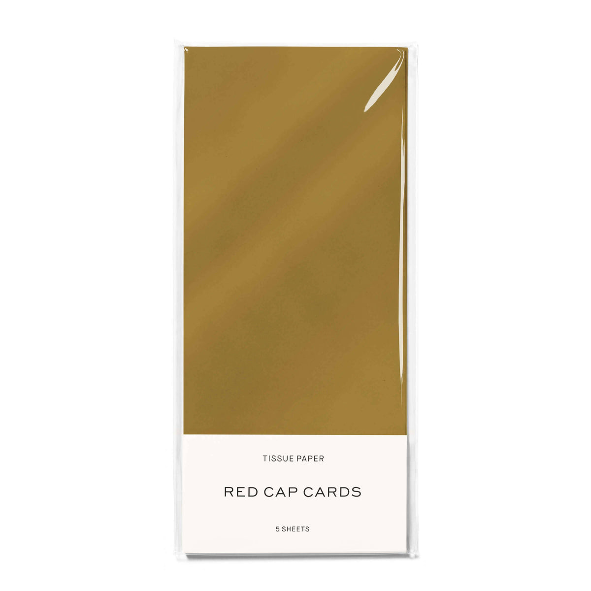 Gold tissue paper: 5 Sheets