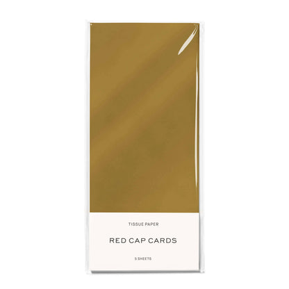 Gold tissue paper: 5 Sheets