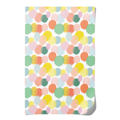 Birthday Balloons birthday wrapping paper