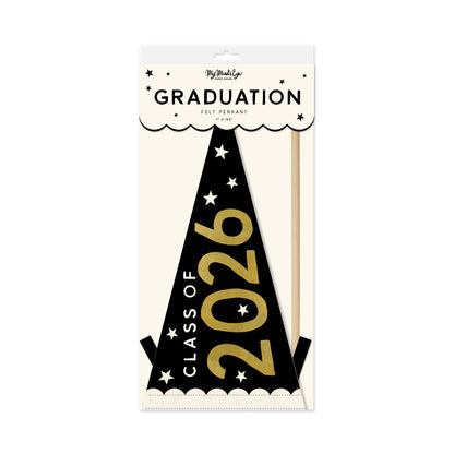 Class of 2026 Felt Pennant Banner