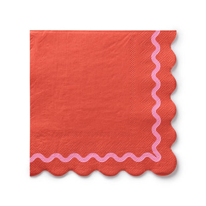 Rainbow Ric Rac Assorted Lunch Napkin