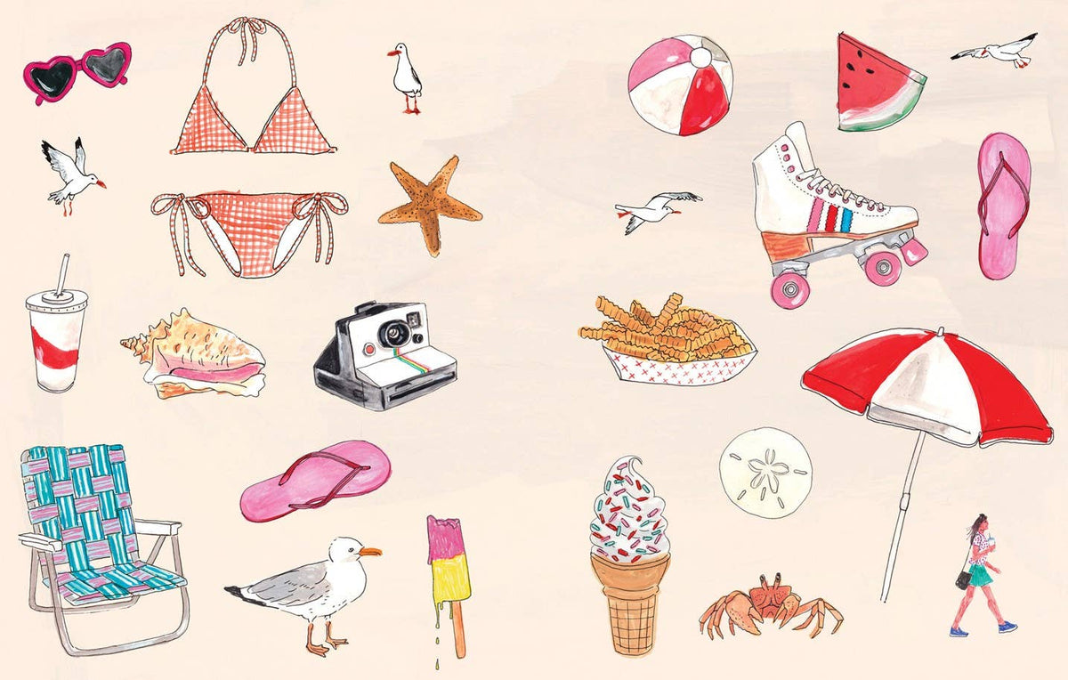 The Eclectic World of Julia Rothman Sticker Book: Hardcover