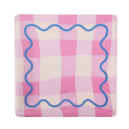 Colowave Gingham Dinner Plate (10 ct)