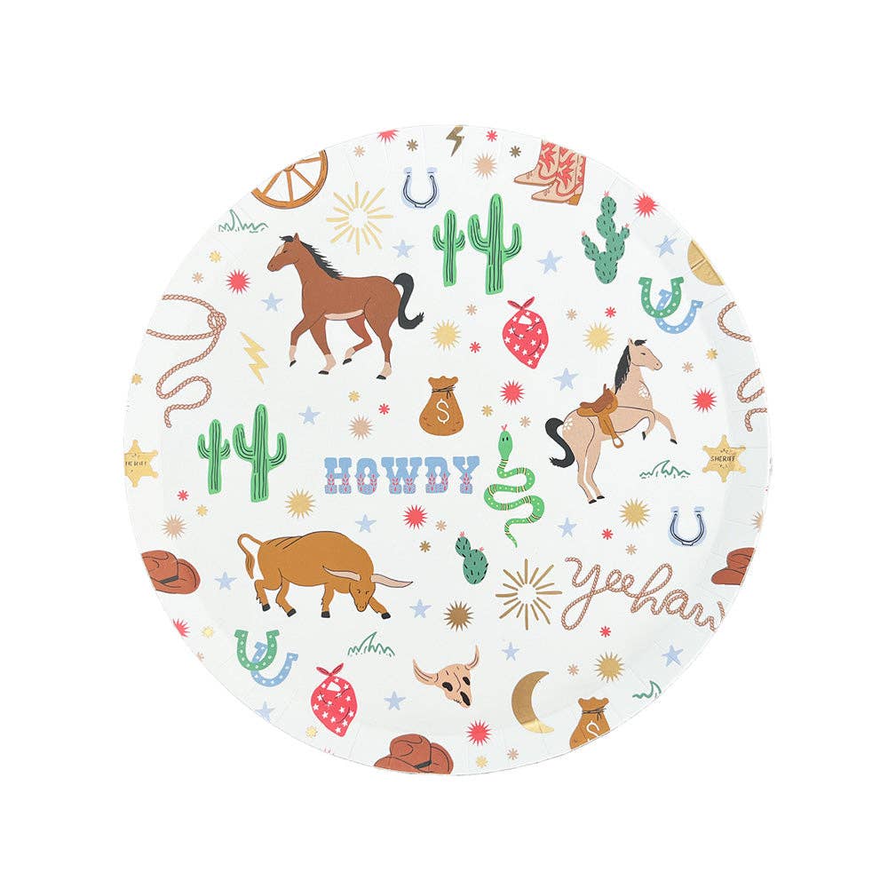 Yeehaw Plates - Small