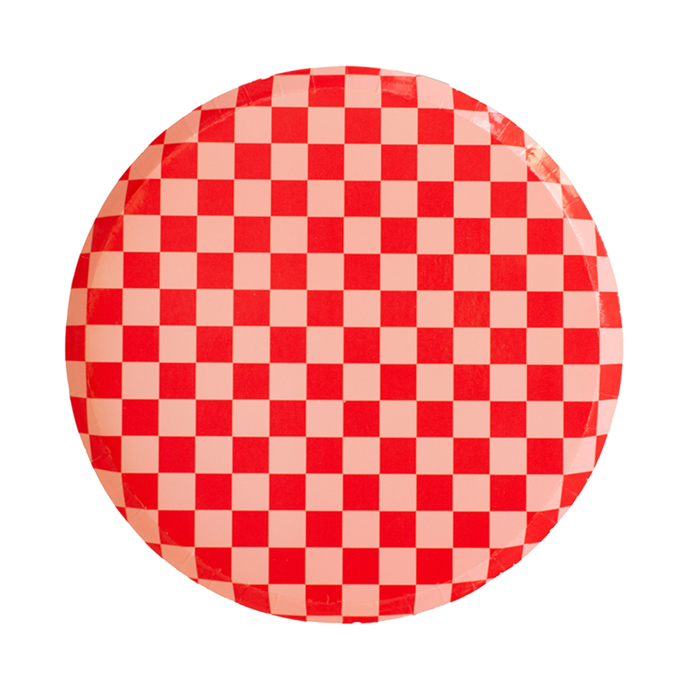 Check It! Dinner Plates - 8 Pk. - 11 Color Options: Dazzling Diamond