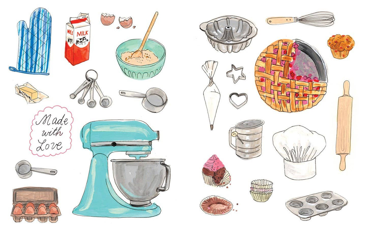 The Eclectic World of Julia Rothman Sticker Book: Hardcover
