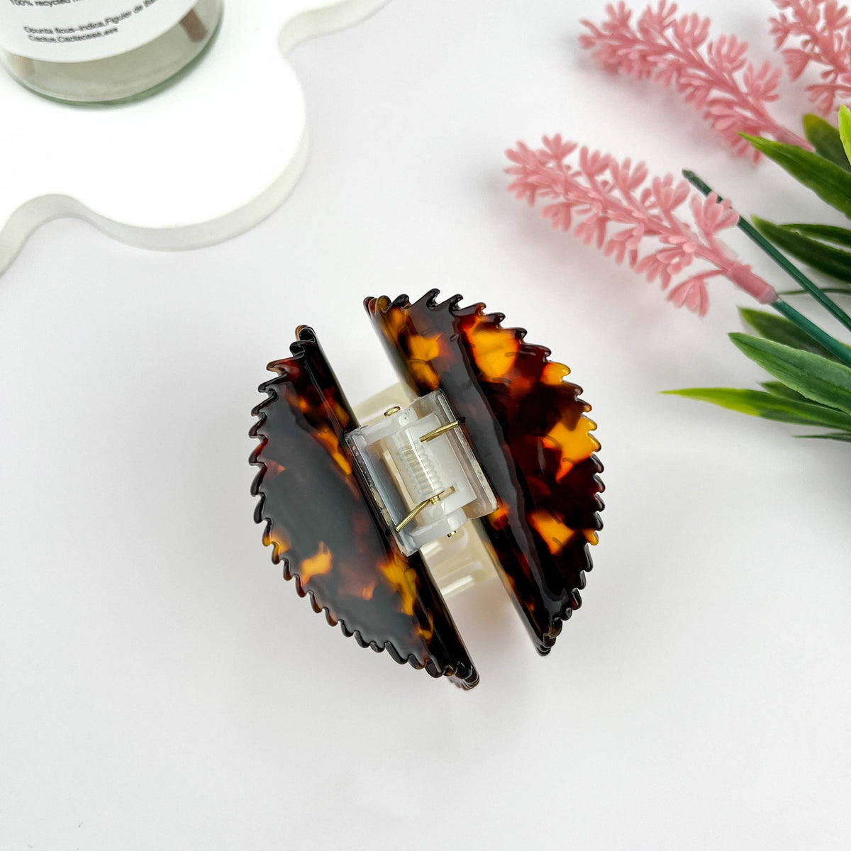 Spiky Hedgehog Acetate Hair Clip