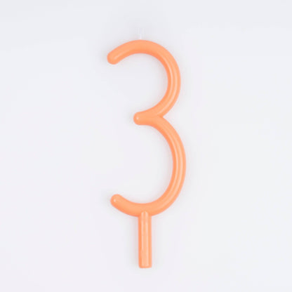 Slim Birthday Candle - 3