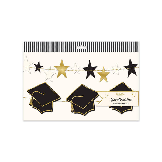 Multi Star Grad Hat Banner Set