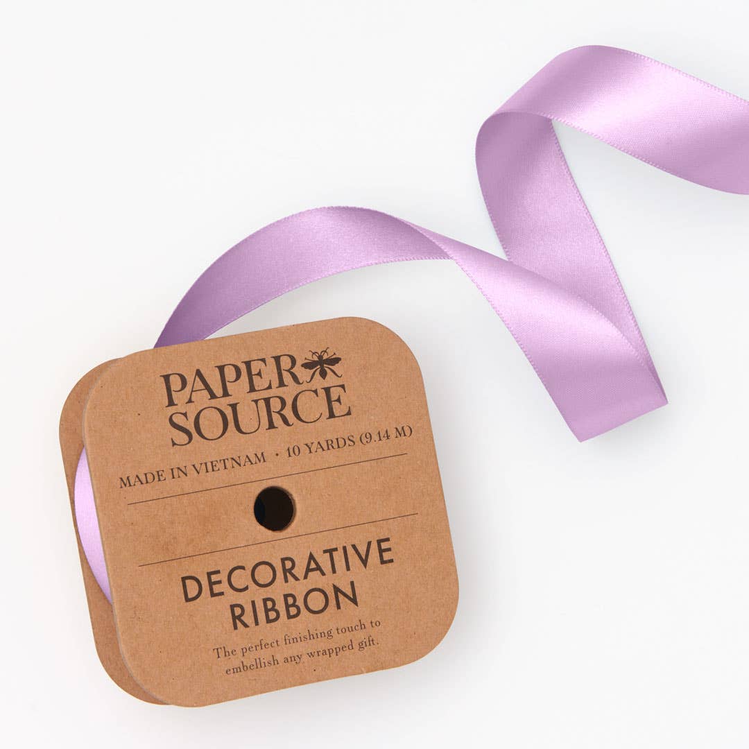 Satin Ribbon 1" Width: Wisteria