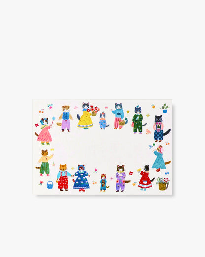 Postcard Set - Little Fluffy Friends