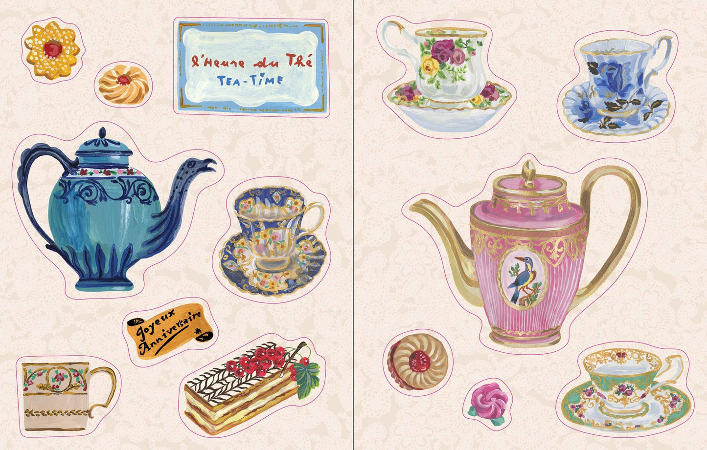 Nathalie Lete Sticker Book: Hardcover