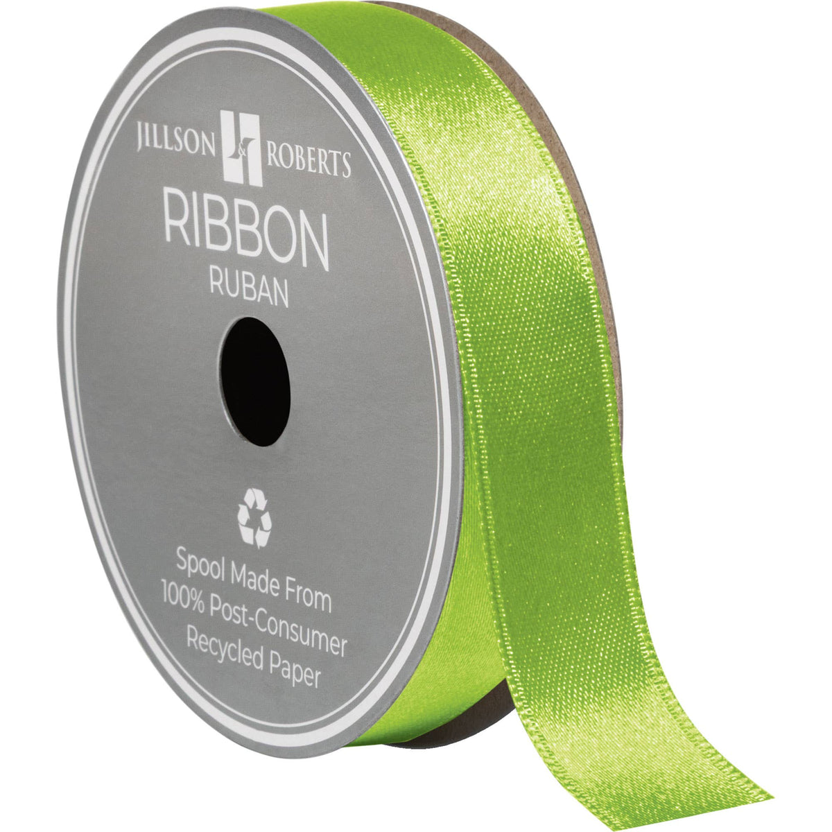 Lime - Satin Ribbon – 7/8"