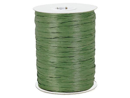 Paper Raffia Ribbon: Jungle Green / 1 Pack / 100 yards