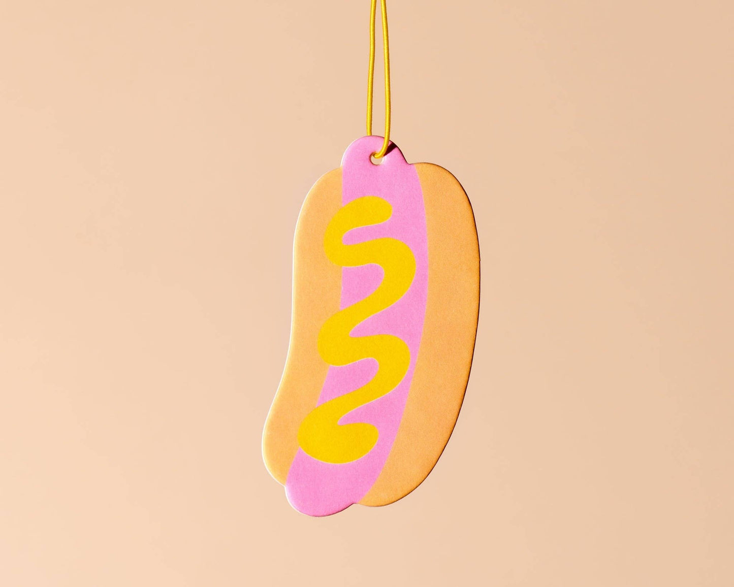 Air Freshener—Hot Dog Summer—Pink Lemonade Scent (Fun, Gift)
