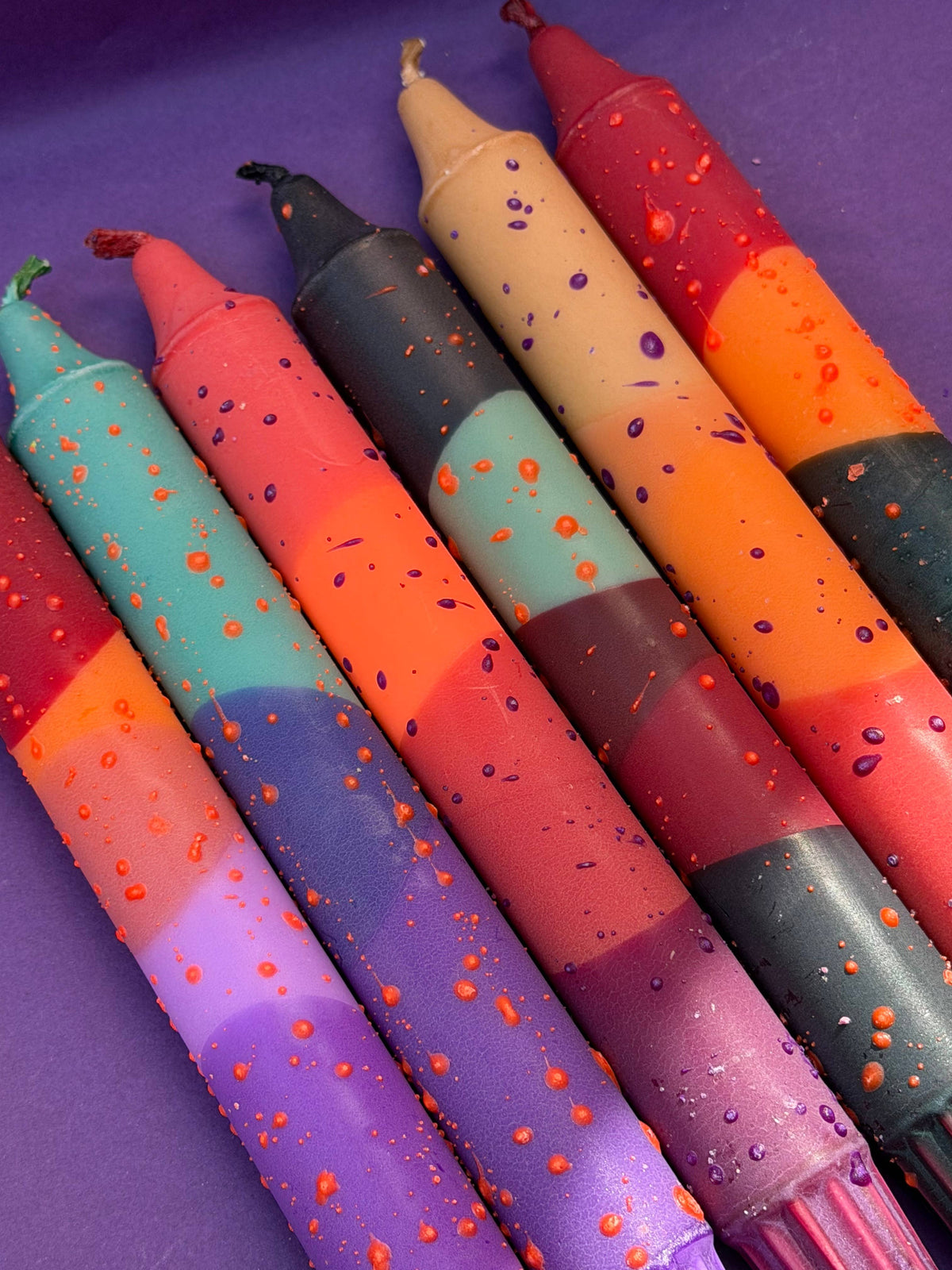 Taper candles- Spooky Halloween Mix