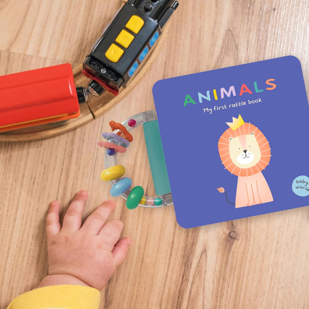 Animals: My First Rattle Book by: Board Books; 8 pages / English